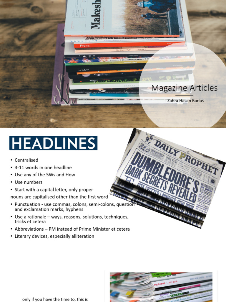 Magazine Articles | PDF
