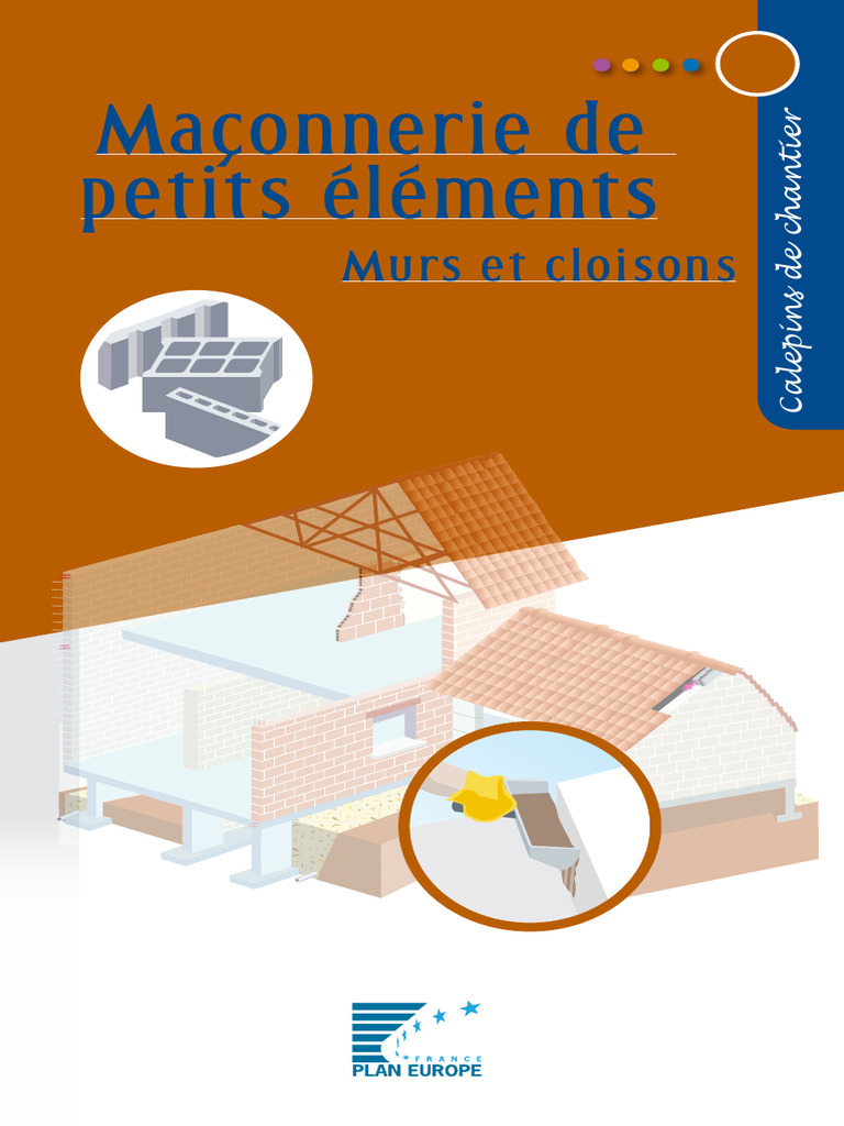 Calepins de chantier en maçonnerie | PDF | Béton | Mortier (matériau)