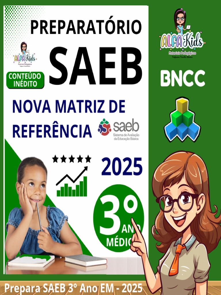 Preparação SAEB 3° Ano EM 2025 | PDF
