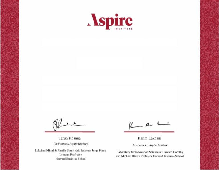Aspire Leaders Program | PDF