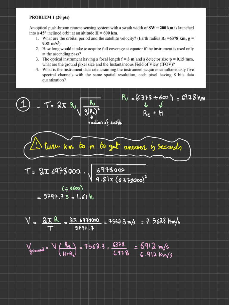 Space Engineering Questions | PDF