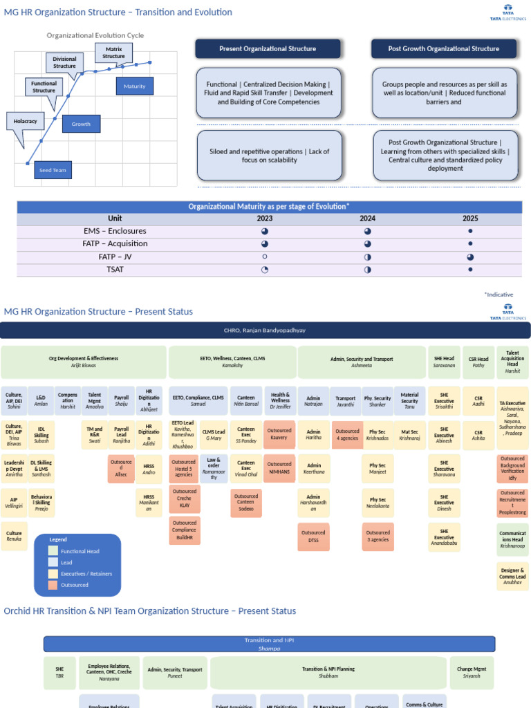 HR Org Structure 5 Aug | PDF | Human Resource Management | Business