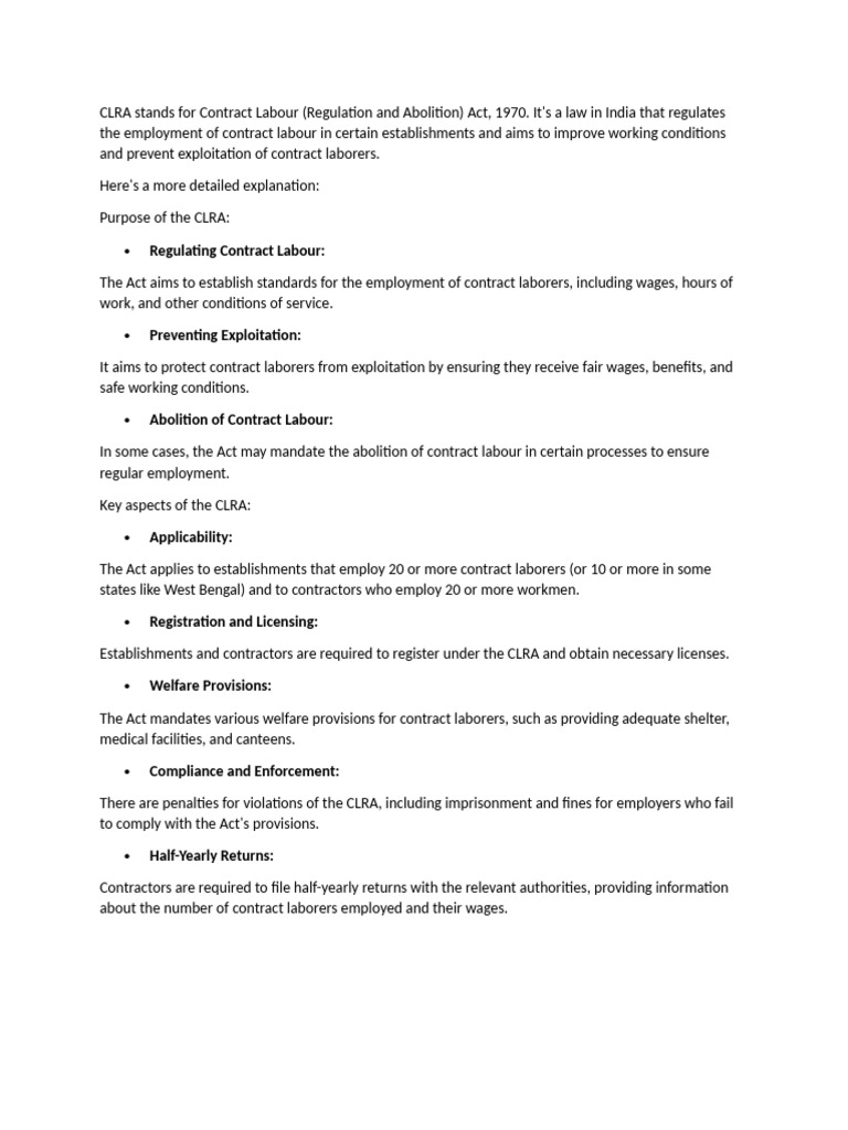 CLRA | PDF