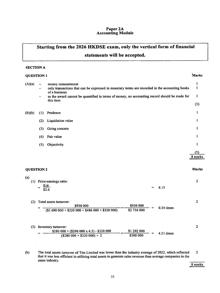 2023 Ba P2a MS | PDF