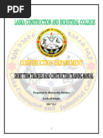 Road Construction Procedure Overview | PDF | Road Surface | Road