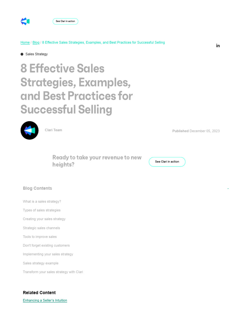 8 Effective Sales Strategies, Examples, and Best Practices For ...