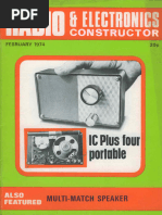 Practical Electronics 1965 08 PDF | PDF | Loudspeaker | Electrical