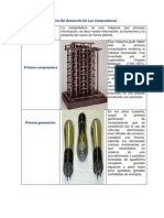 Historia Del Desarrollo de Las Computadoras