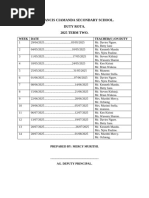 Weekly Duty Rota: Jan-Apr 2026 | PDF