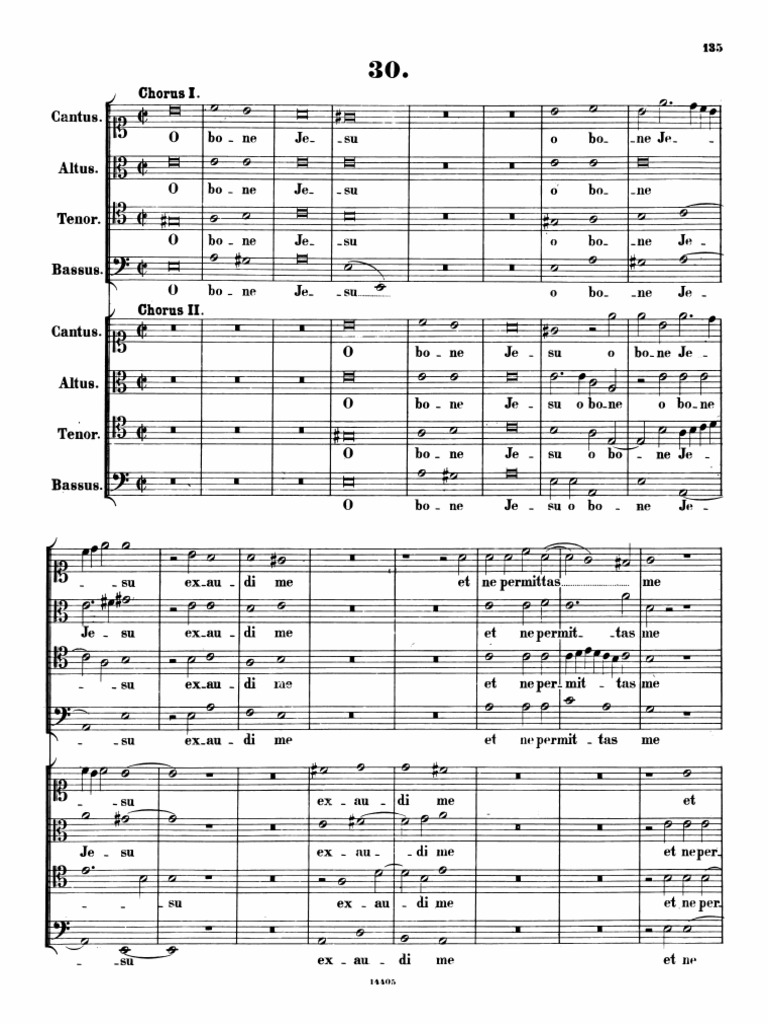 Partition Palestrina | PDF