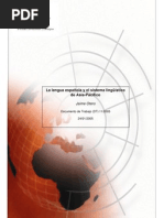 Español y el siste ling en Asia