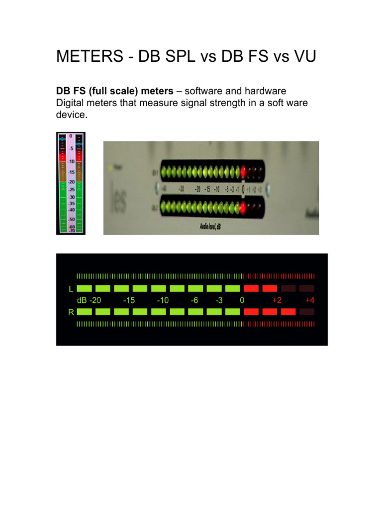 01 Meters | PDF