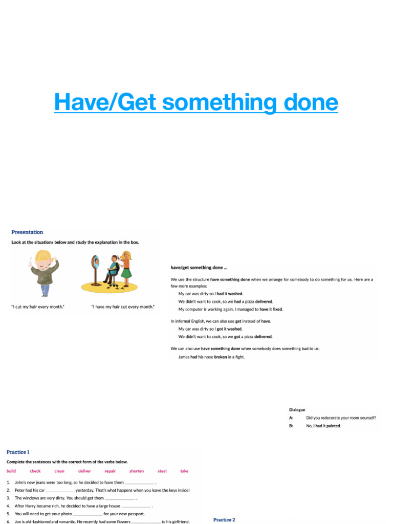 Have Get Something Done | PDF