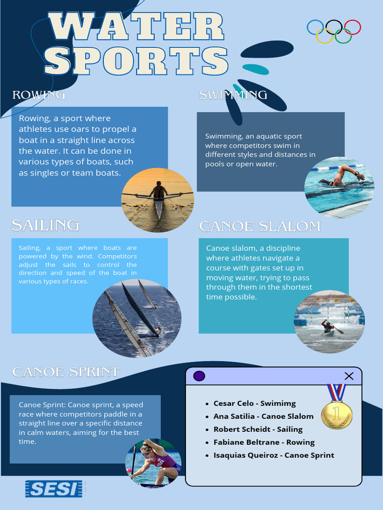 Overview of Water Sports Disciplines | PDF