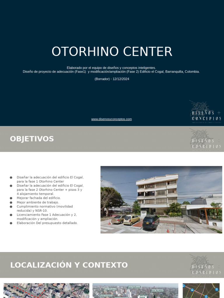 Diseño y Adecuación Edificio El Cogal | PDF