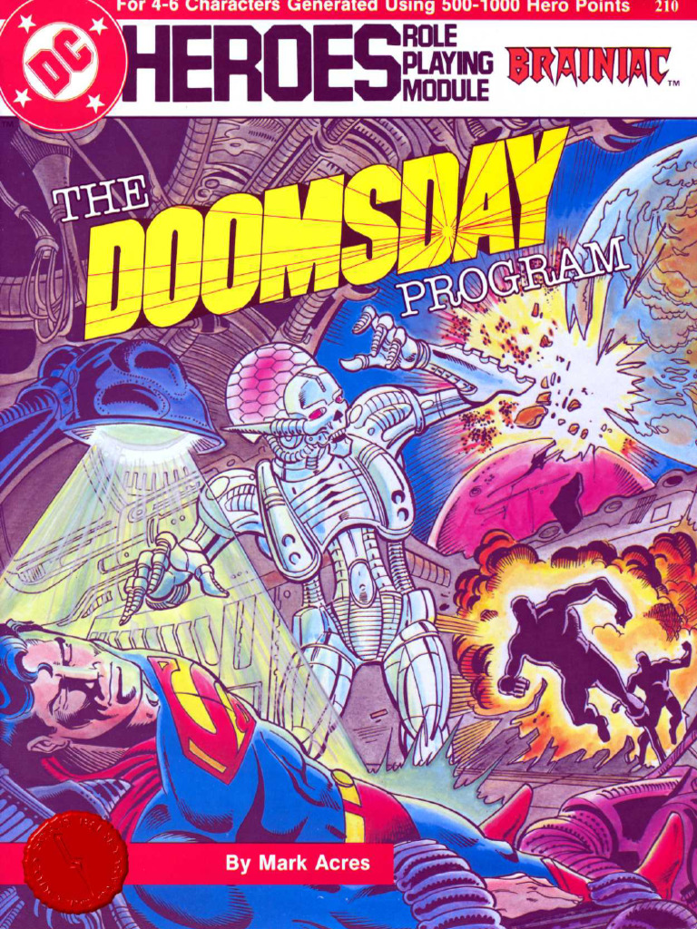 MFG210 The Doomsday Program | PDF