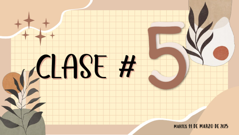 Class 5 | PDF