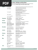 Forsyth County Schools Calendar 2025-26 | PDF | Academia