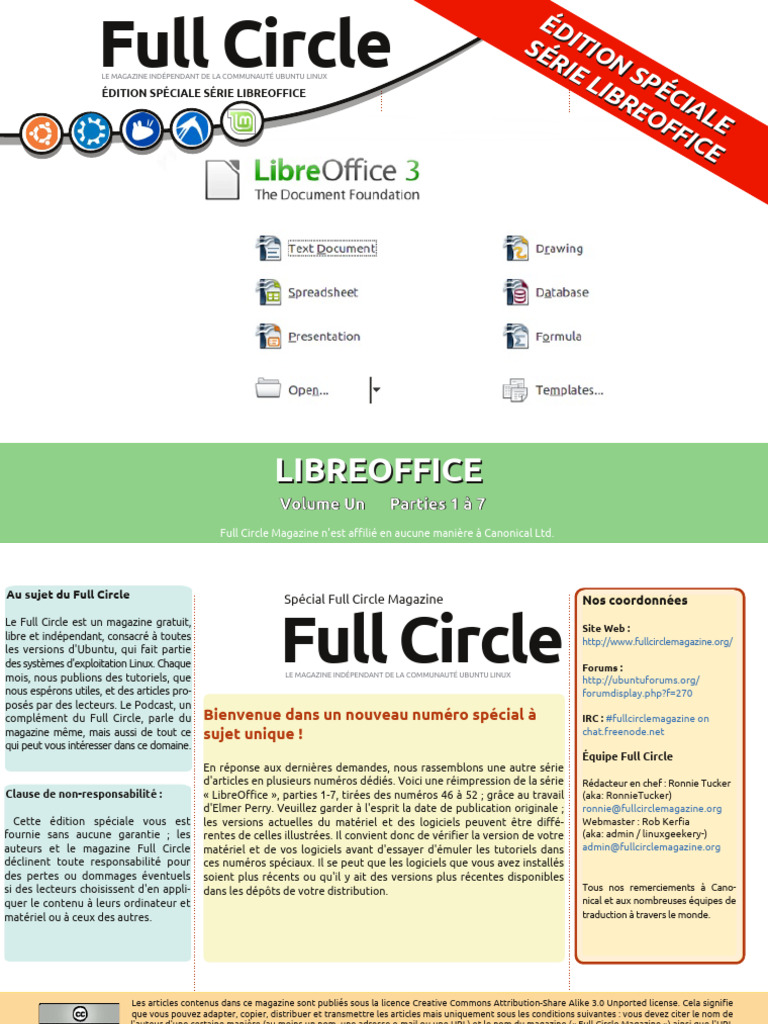 Spécial LibreOffice : Guide Pratique | PDF | Mise en page | Linux