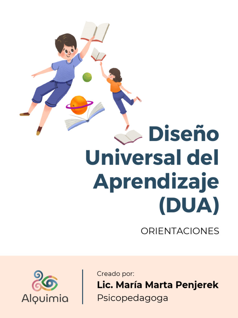 Diseño Universal Del Aprendizaje (DUA) | PDF | Aprendizaje | Plan de ...