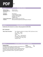 PAC Powder Safety Data Sheet | PDF | Water | Sodium Carbonate
