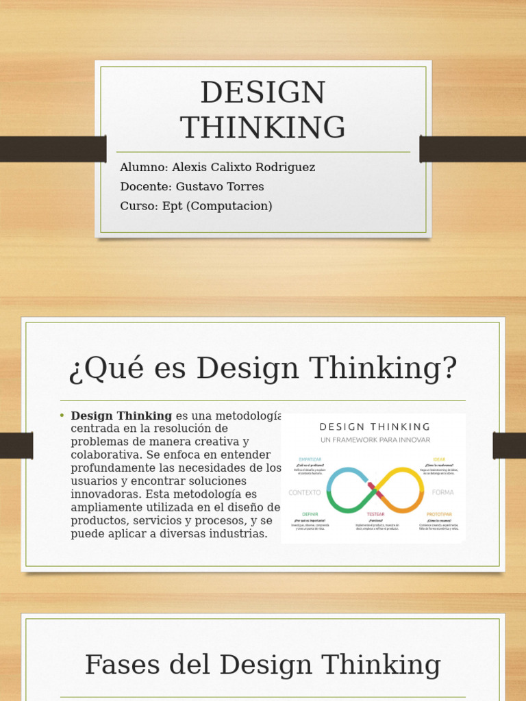 Introducción al Design Thinking y sus Fases | PDF | El pensamiento de ...