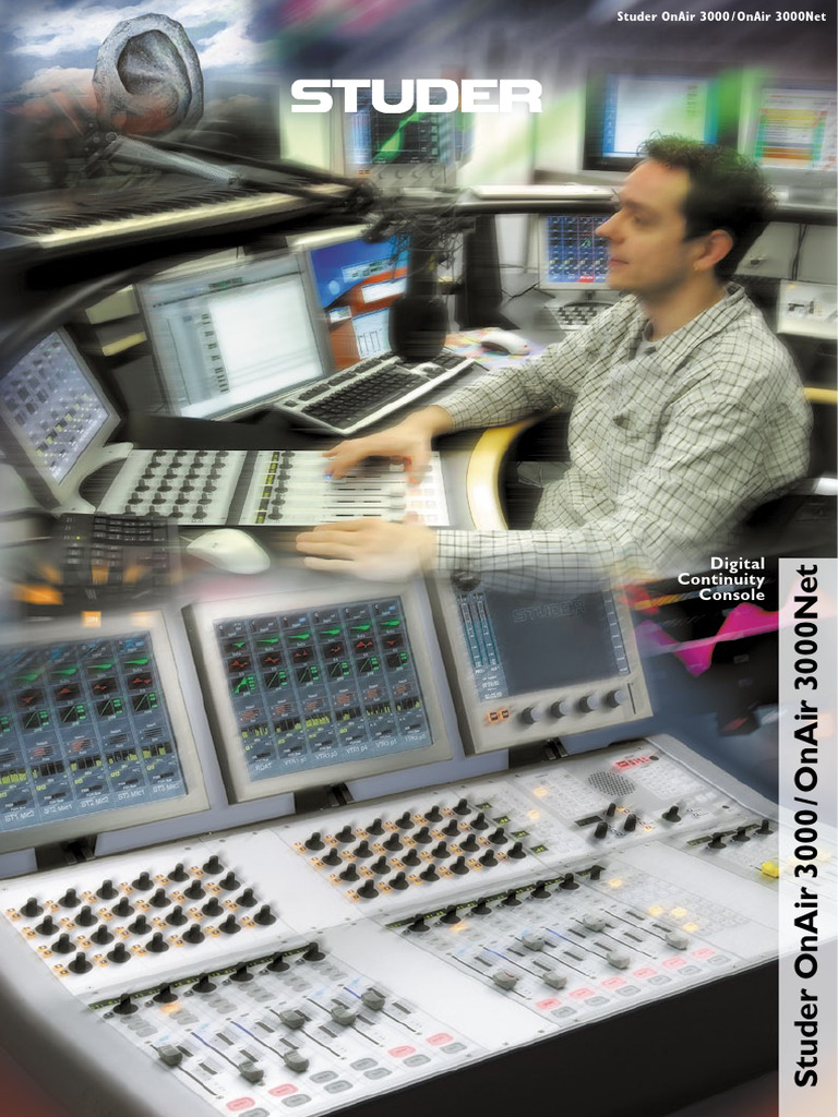 产品手册OnAir 3000 OnAir 3000Net Brochure | PDF | Computer Network | Sound ...