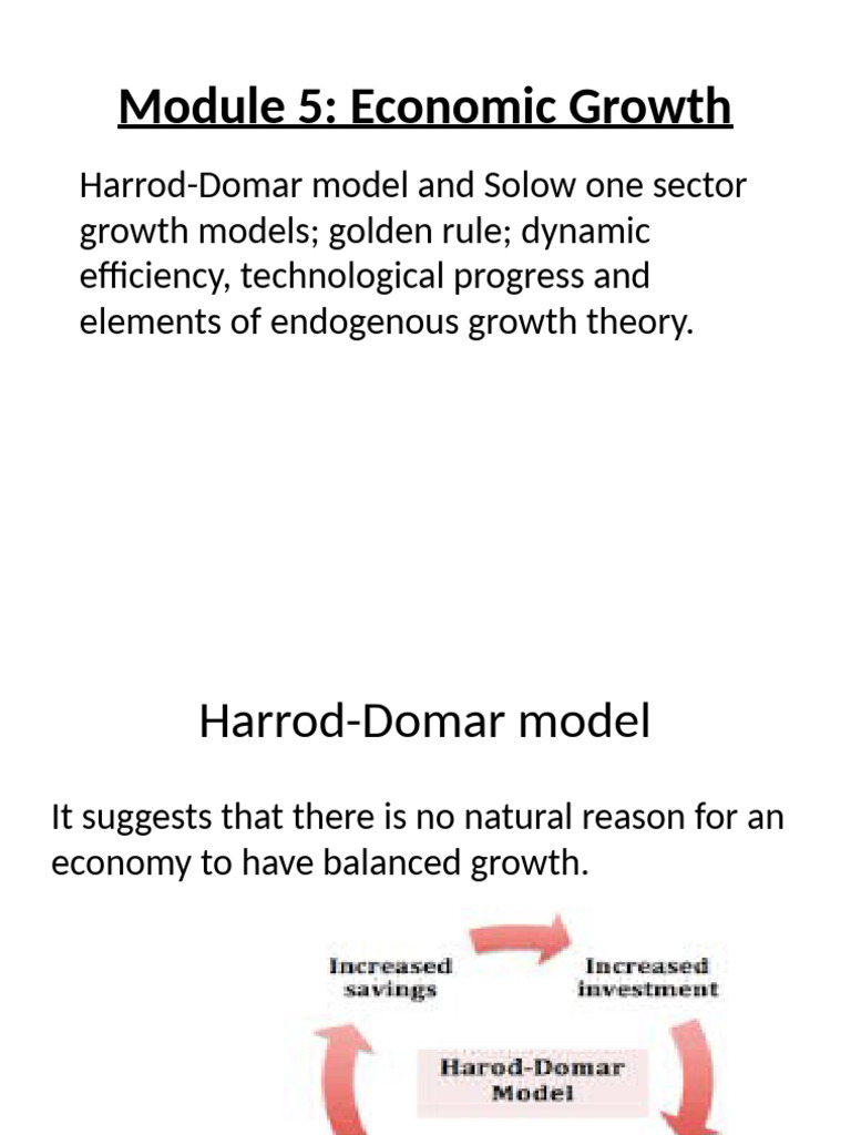 Economic Growth Models Explained | PDF | Economic Growth | Economies
