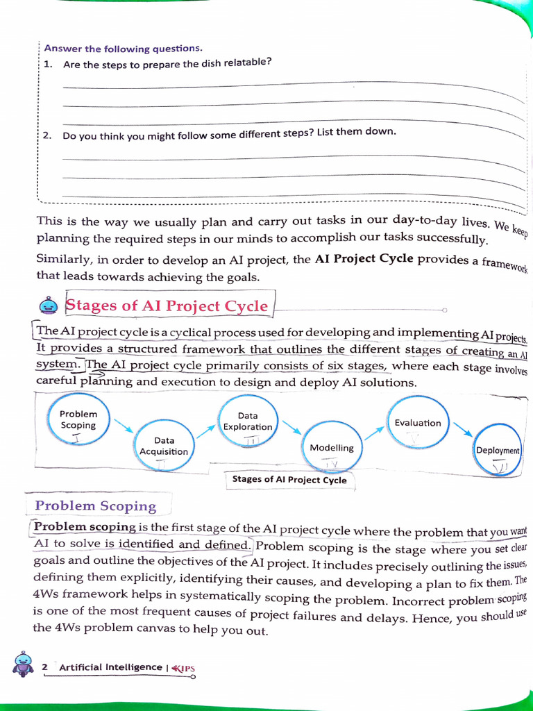 AI Project Cycle Overview | PDF | Artificial Intelligence ...