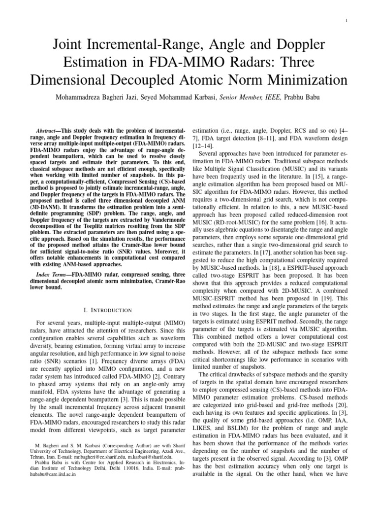 2024 - Joint Incremental-Range, Angle and Doppler Estimation in FDA ...