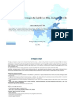 China Frozen Beverages Edible Ice Mfg. Industry Profile Cic1492