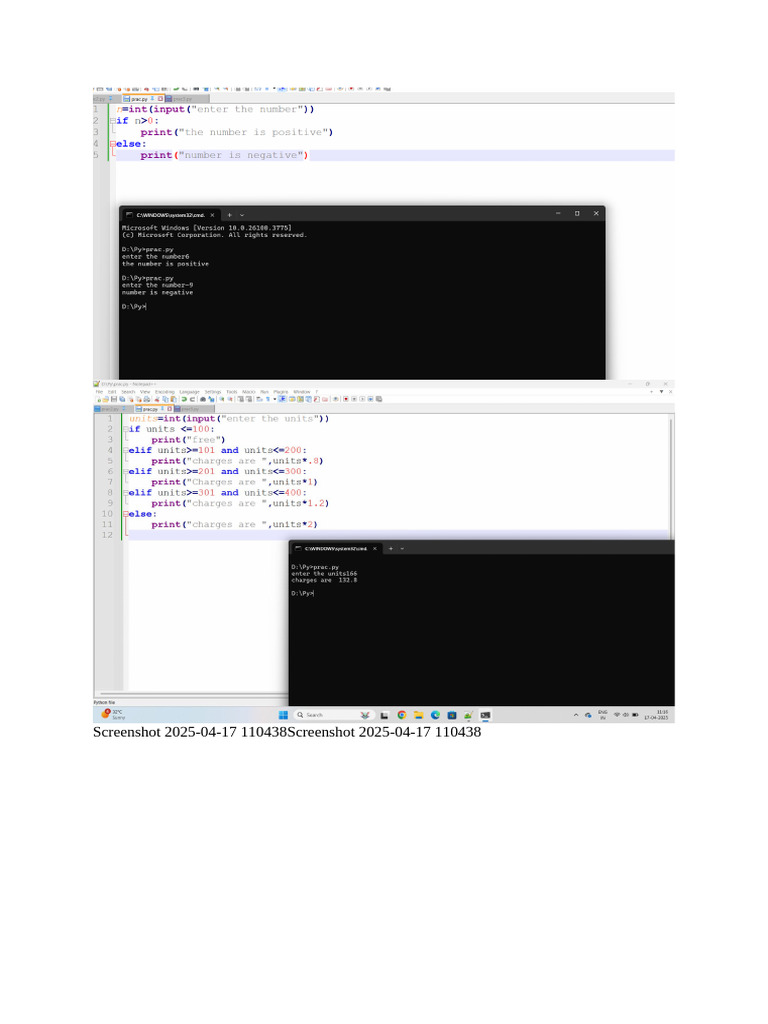 Python Lab Task 2 | PDF