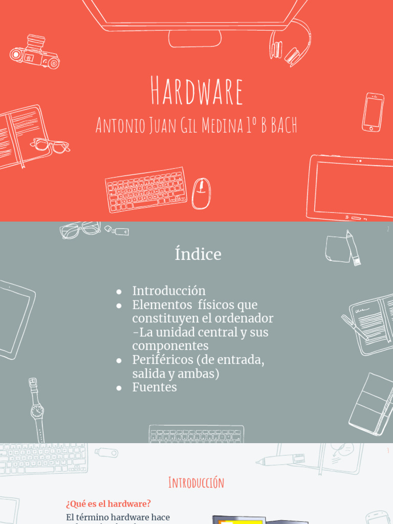 Componentes Esenciales del Hardware | PDF | Hardware de la computadora ...