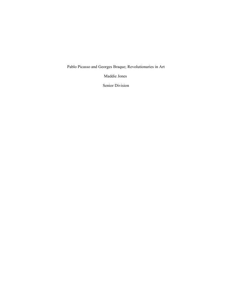 Cubism: Picasso and Braque's Revolution | PDF | History