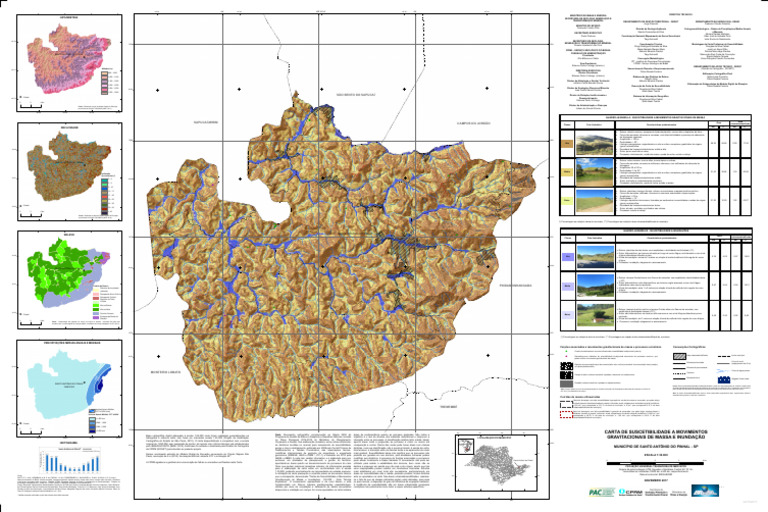 Mapa Santoantoniodopinhal SP Suscet | PDF
