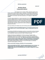 Briefing Sheet Fukushima Daiichi: Offfcialuse L..'