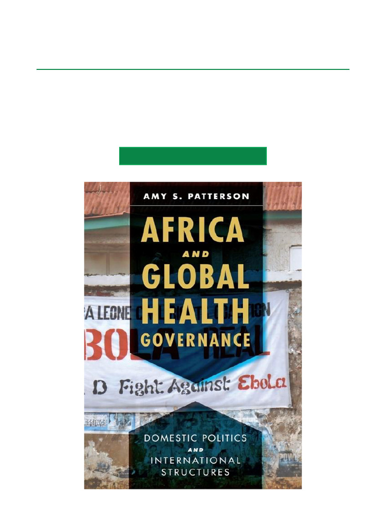 Africa's Role in Global Health Governance | PDF | Hiv/Aids | President ...
