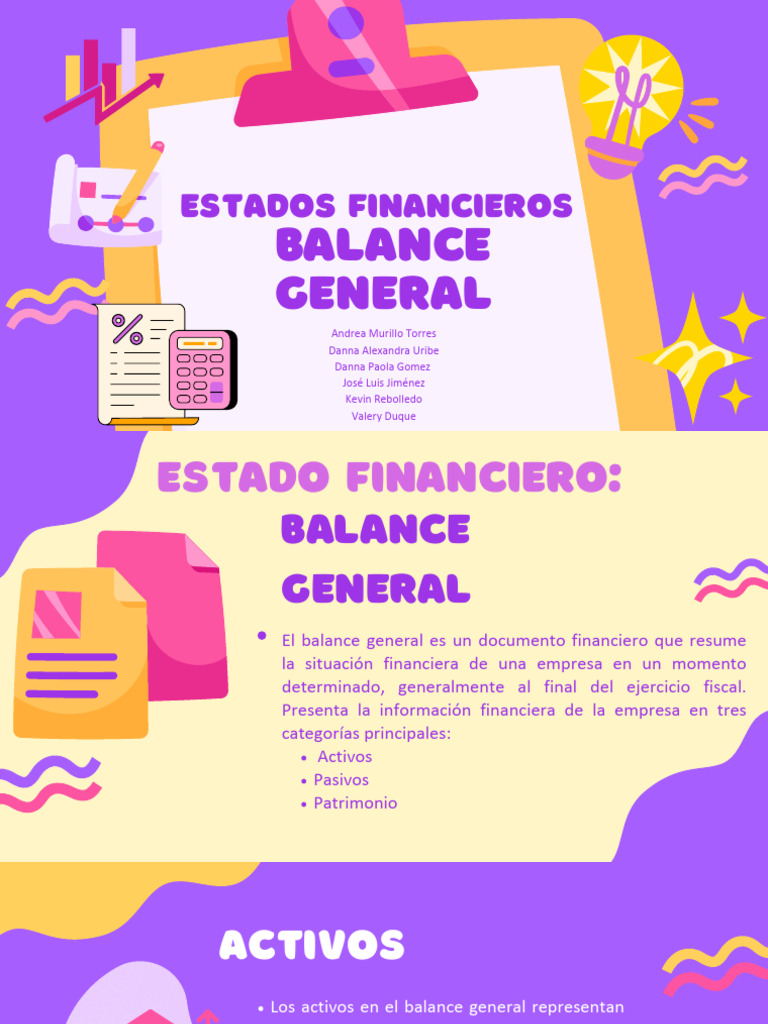 Guía del Balance General Financiero | PDF | Hoja de balance | Business