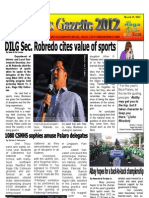 Deped Naga Gazette - Palarong Bikol 2012 - Issue 2
