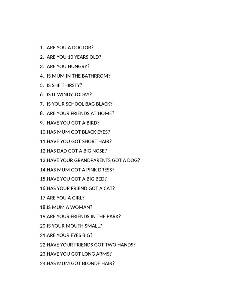 Questions Grade 4 | PDF
