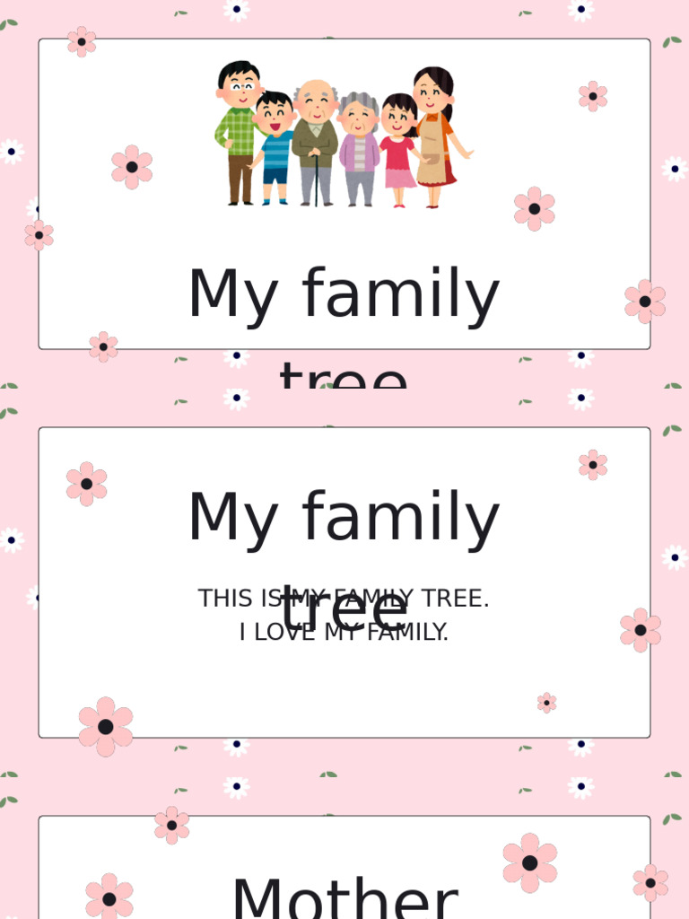 3rd Y My Family Tree | PDF
