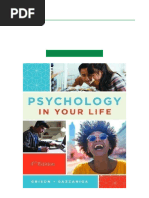 Psychology in Your Life: 4th Edition PDF | PDF | Psychology