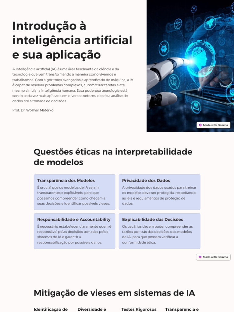 Introducao A Inteligencia Artificial e Sua Aplicacao | PDF ...