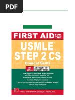 First Aid for the USMLE Step 2 CS, Sixth Edition, 6th