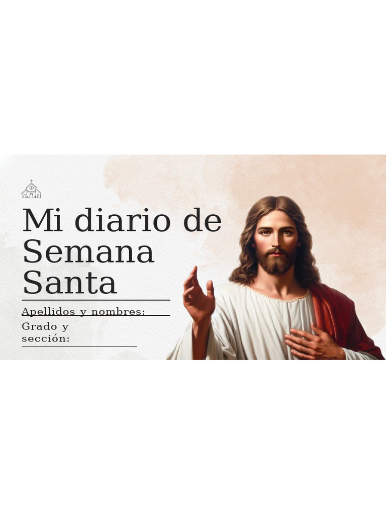 Diario de Semana Santa (1) (1) | PDF | Fiestas cristianas y días santos ...