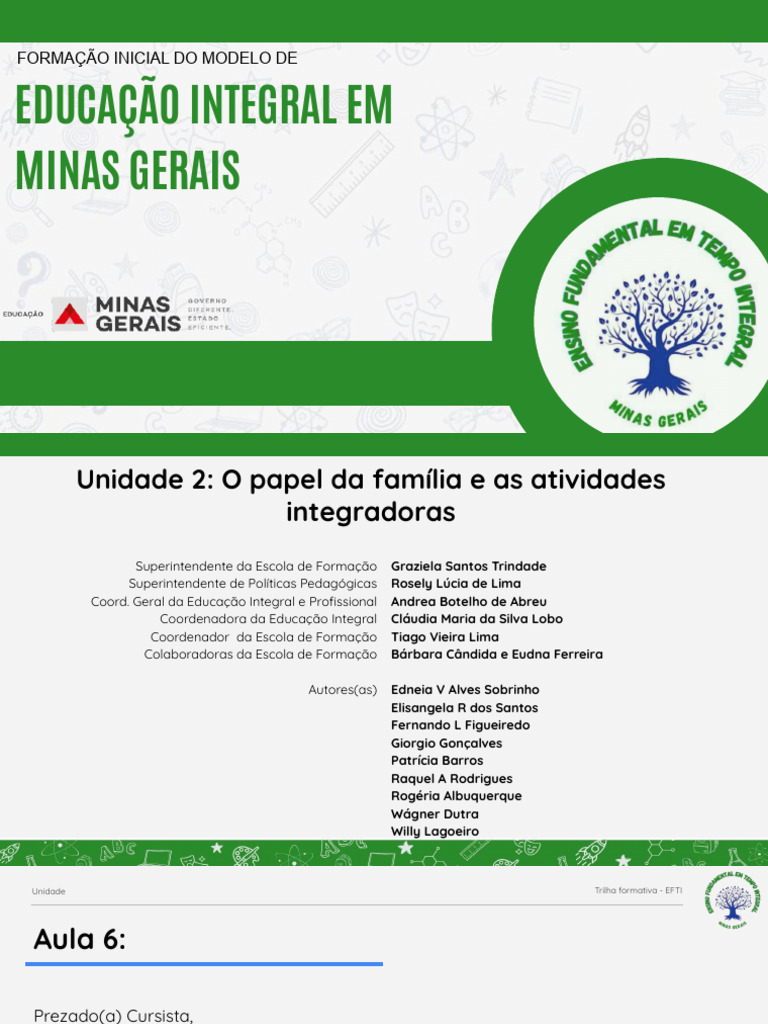 Papel da Família na Educação Integral | PDF | Família | Pedagogia