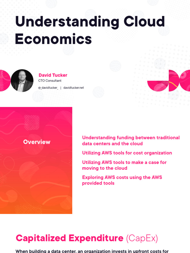 Understanding Cloud Economics Slides | PDF | Cloud Computing | Capital ...
