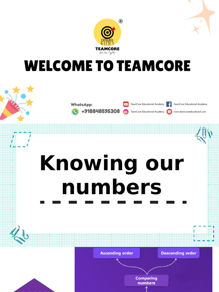 C1 Knowing Our Numbers | PDF
