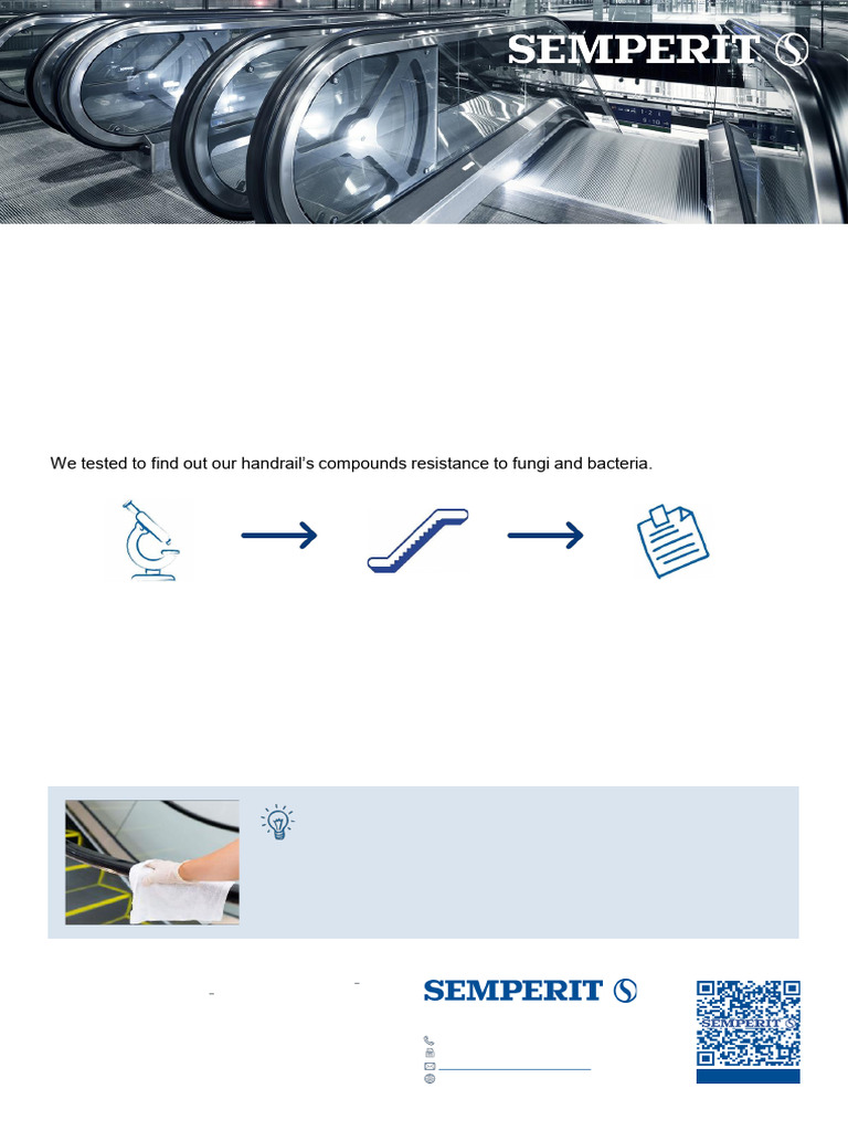 Handrail Bacteria Resistance Testing Results | PDF | Bacteria