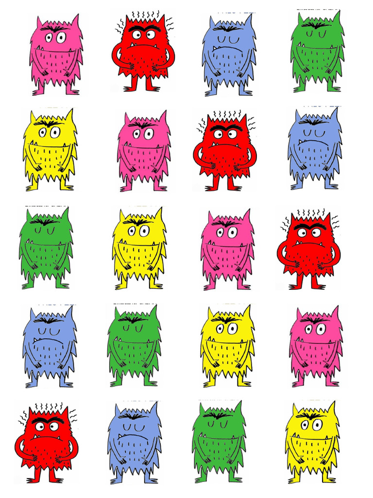 Mounsters Colores | PDF